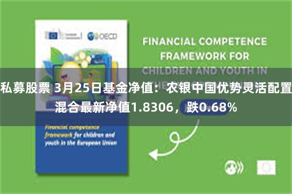 私募股票 3月25日基金净值：农银中国优势灵活配置混合最新净值1.8306，跌0.68%
